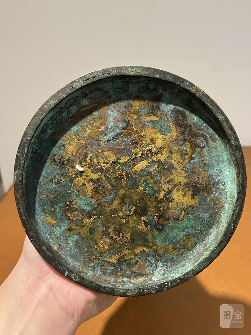清乾隆 铜胎掐丝珐琅花觚 - 图10